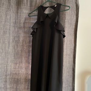 Above the knee LBD size XS but fits like a small. Bought from francescas